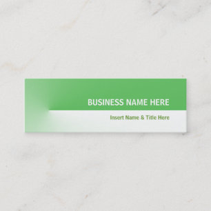 Green Pro Mini Business Card