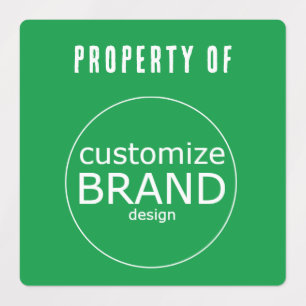 Green Property Of Company Business Logo  