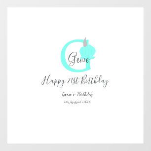 Green pumpkin fall birthday 21st grey pastel