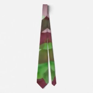 Green Purple Artsy and Cool Tie