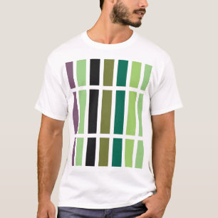 Green Purple Black Hues T-Shirt