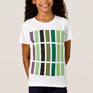 Green Purple Black Hues T-Shirt