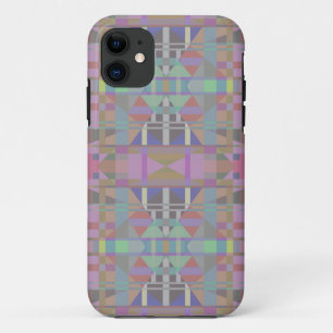 Green Purple Pink Geometric Case-Mate iPhone Case