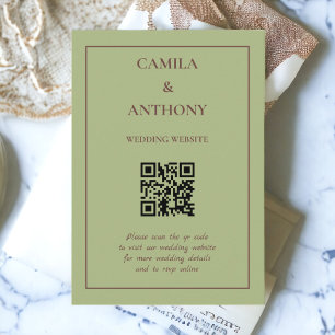 Green Purple Retro Y2K Funky Hippie Flower Pattern Enclosure Card