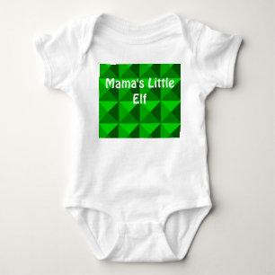 Green Pyramids Baby Bodysuit