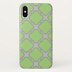 Green Quatrefoil Case-Mate iPhone Case