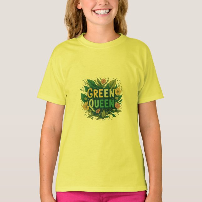 Green Queen T-Shirt (Front)