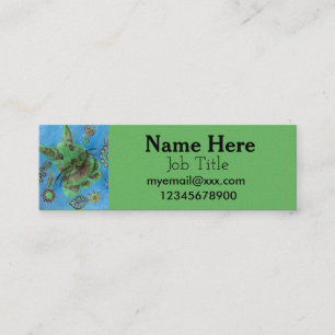green rabbit business card