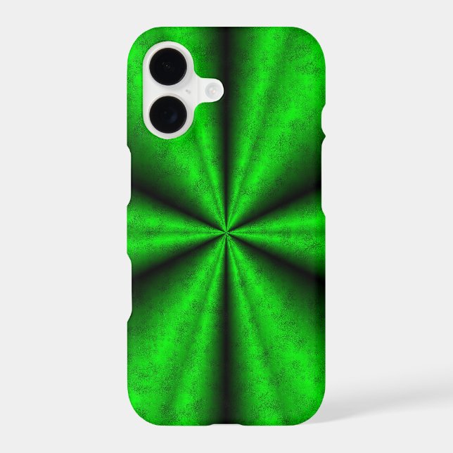 Green Rainbow in Elephant Skin Leather Optik (Back)