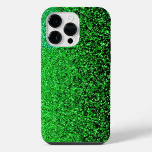 Green raster 2 sides 01.b Black BG iPhone 14 Pro Max Case