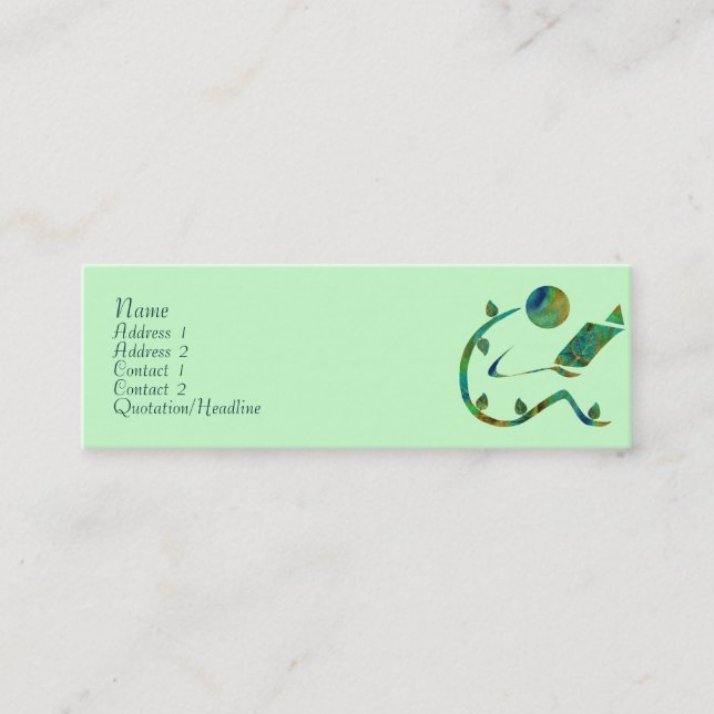 Green Reader Profile Cards (Front)