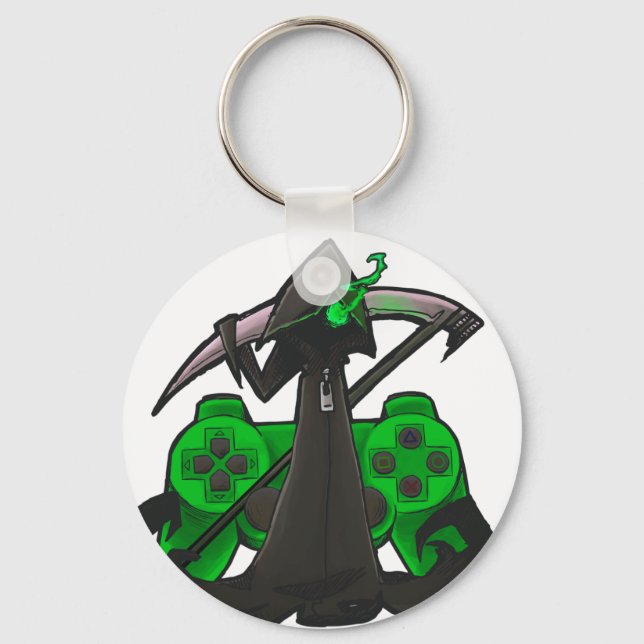 Green Reaper Key Ring (Front)