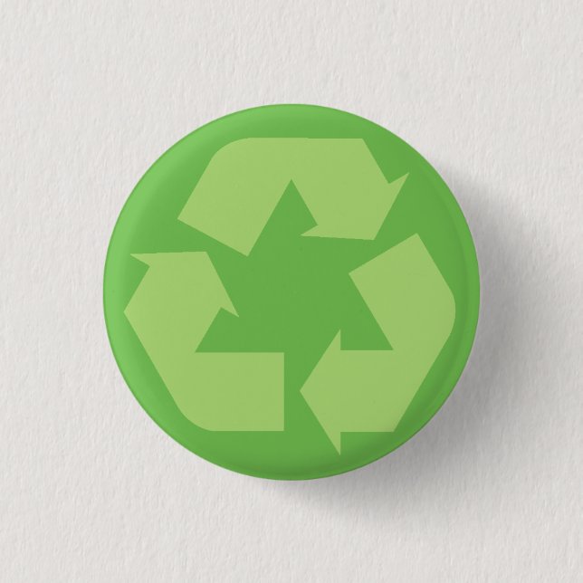 Green Recycle Button (Front)