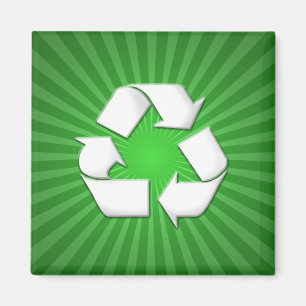 Green Recycle Magnet 001