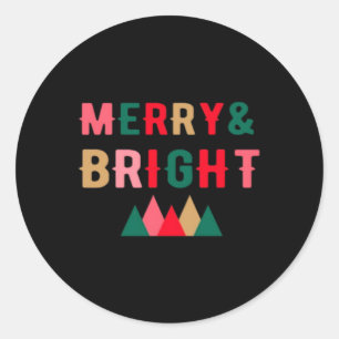 Green Red And Brown Bold Tygraphy Toddler T Shirt  Classic Round Sticker