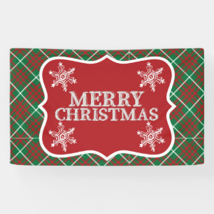 Green & Red Check Banner