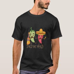 Green Red Chilli Pepper T- T-Shirt