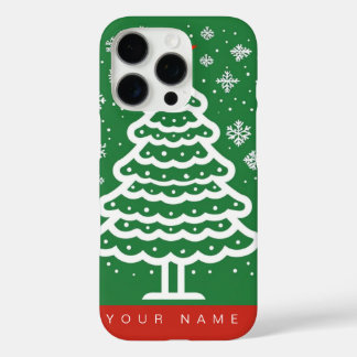 Green & Red Christmas iPhone 16 Pro Case