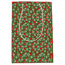 Green Red Pickleball Christmas Ho Ho Ho Snowflake
