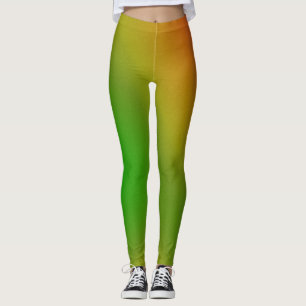 Green/Red Women's Leggings