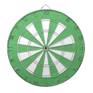 Green Retro Cardboard Colourful Texture Pattern Dartboard