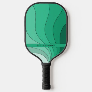 Green Retro  Pickleball Paddle