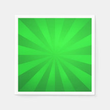 Green Retro Sunburst