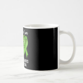 Green ribbon fight love non hodgkins lymphoma coffee mug