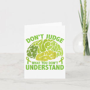 Green Ribbon Mental Health Awareness Card