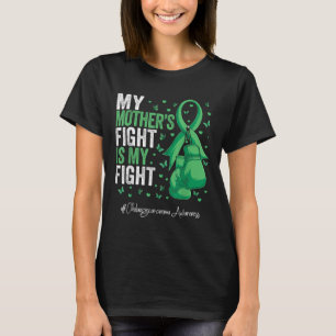 Green Ribbon Mother Cholangiocarcinoma Awareness  T-Shirt