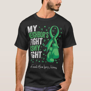 Green Ribbon Neighbour Traumatic Brain Injury Awar T-Shirt