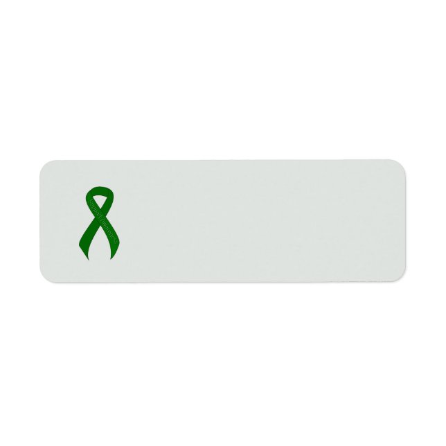 Green Ribbon Support Awareness (Front)