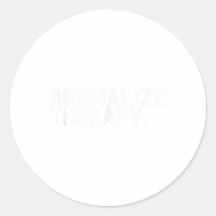 Green Ribbon Warrior &amp; Supporters - Mental Hea Classic Round Sticker