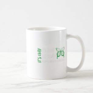 Green Ribbon Warrior & Supporters - Mental Hea Coffee Mug