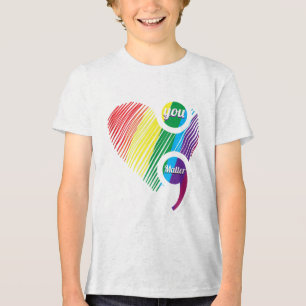 Green Ribbon Warrior & Supporters - Mental Hea Tri-Blend Shirt
