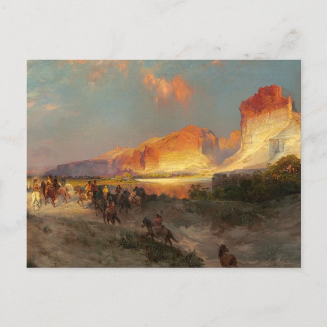 Green River Cliffs, Wyoming Postcard (Front)