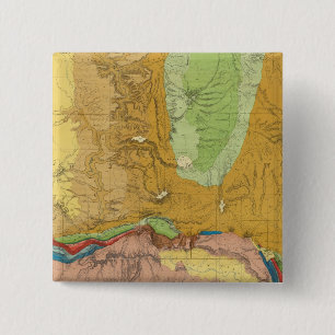 Green River from the Union Pacific Rail Road 15 Cm Square Badge