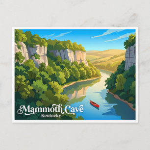 Green River & Mammoth Cave Kentucky Postcard