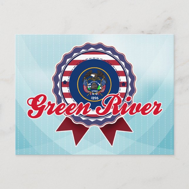 Green River, UT Postcard (Front)