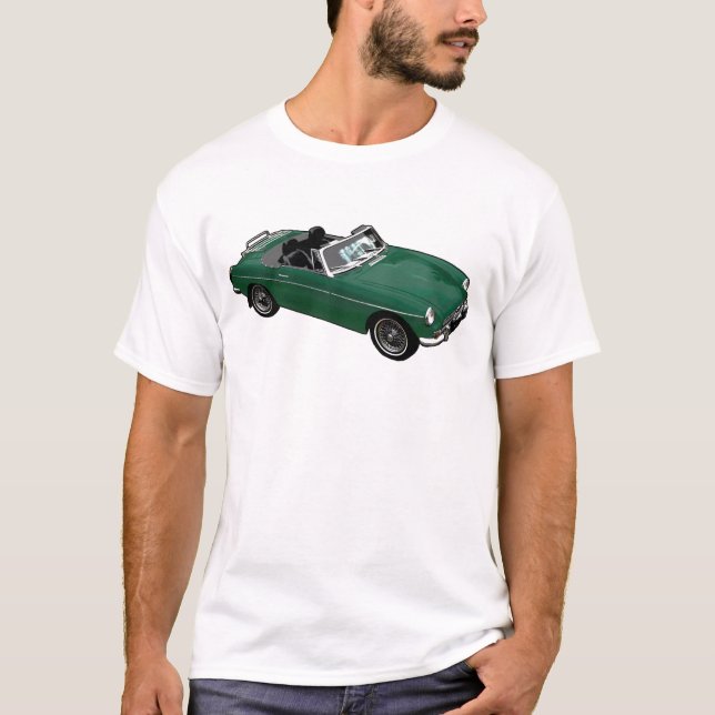 Green roadster T-Shirt (Front)