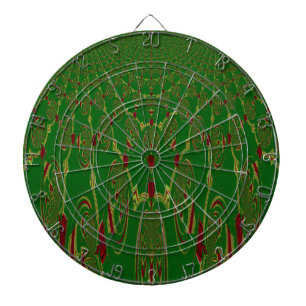 Green Robots Dartboard