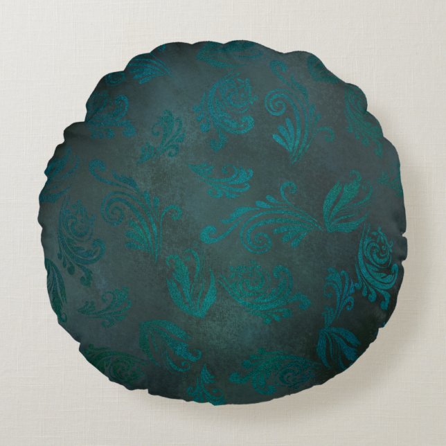 Green Round Cushion (Front)