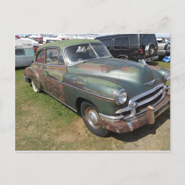 Green Rustbucket Postcard (Front)