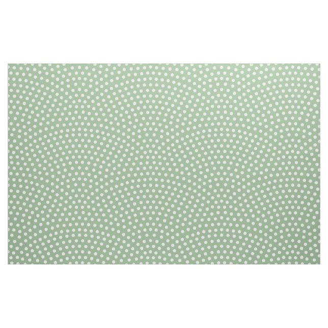 Green Same Komon (large  scale) Fabric (Fat Quarter)