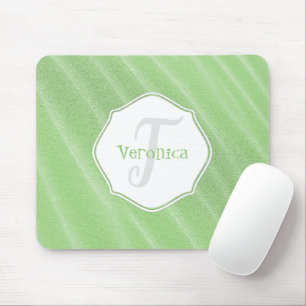 Green Sand Ripples Personalised Mouse Pad