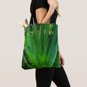 GREEN Saw Palmetto Tote Bag