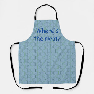 Green Scallops Apron