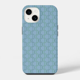 Green Scallops iPhone 14 Case