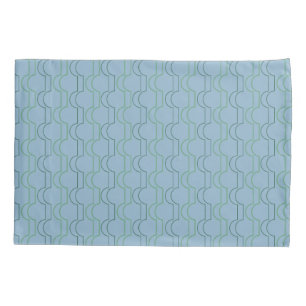 Green Scallops Pillowcase