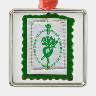 Green Scapular Ornament